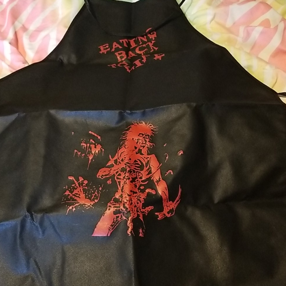 Cannibal corpse apron.